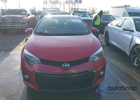 2014 Toyota Corolla S Plus from USA, damaged, VIN 2T1BURHE2EC221176